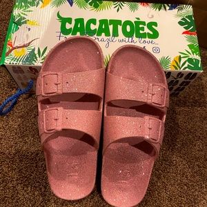 Cacatoes Trancoso Sandal - Vintage Pink